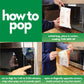 Jolly Time Jalapeo Butter, Microwave Popcorn with Just the Right Heat, 3oz Sharing Bag, 6 Bags Per Carton (Jalapeo Butter, 3 Oun