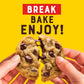 Nestle Toll House Chocolate Chip Cookie Dough with 100% Real Chocolate Chips - 2 Dozen Ready To Bake Just Like Homemade Chocolat