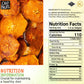 Oh! Nuts Dried Persimmons | Dry Fruits, Exotic Asian Snack Slices | Naturally Sweet, No Additives | In Resealable Stay-Fresh 1-P