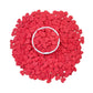 Sentovac Edible Red Hearts Sprinkles For Decorating 1 Bottle 2.82Oz/ 80G | Cake Cupcakes And Ice Cream Topper Decorations