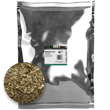 Frontier Natural Food Products 2618 Cut And Sifted Organic Marjoram Leaf, 16 Oz