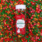Christmas Sprinkles For Cookies, Red And Green Sprinkles With Green Tree & Gold Star, Perfect For Christmas Dessert Party 4.23 O