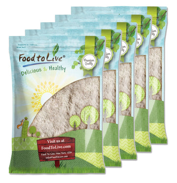 Food to Live Barley Flour, 25 Pounds - Fine Powder, Kosher, Vegan, Bulk. Rich in Fiber. Wheat Flour Alternative. Great for Bakin