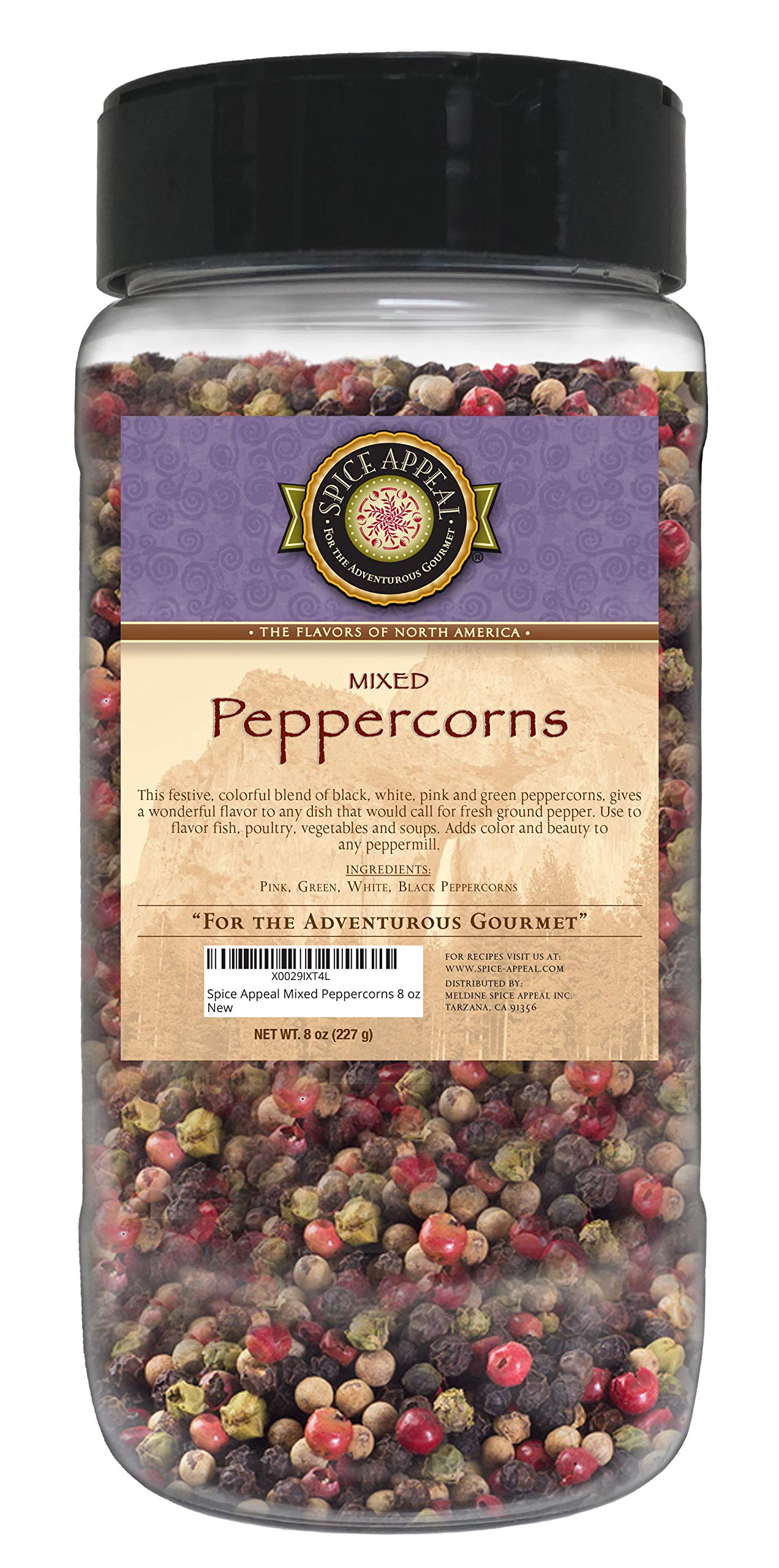 Spice Appeal Mixed Peppercorns 8 oz