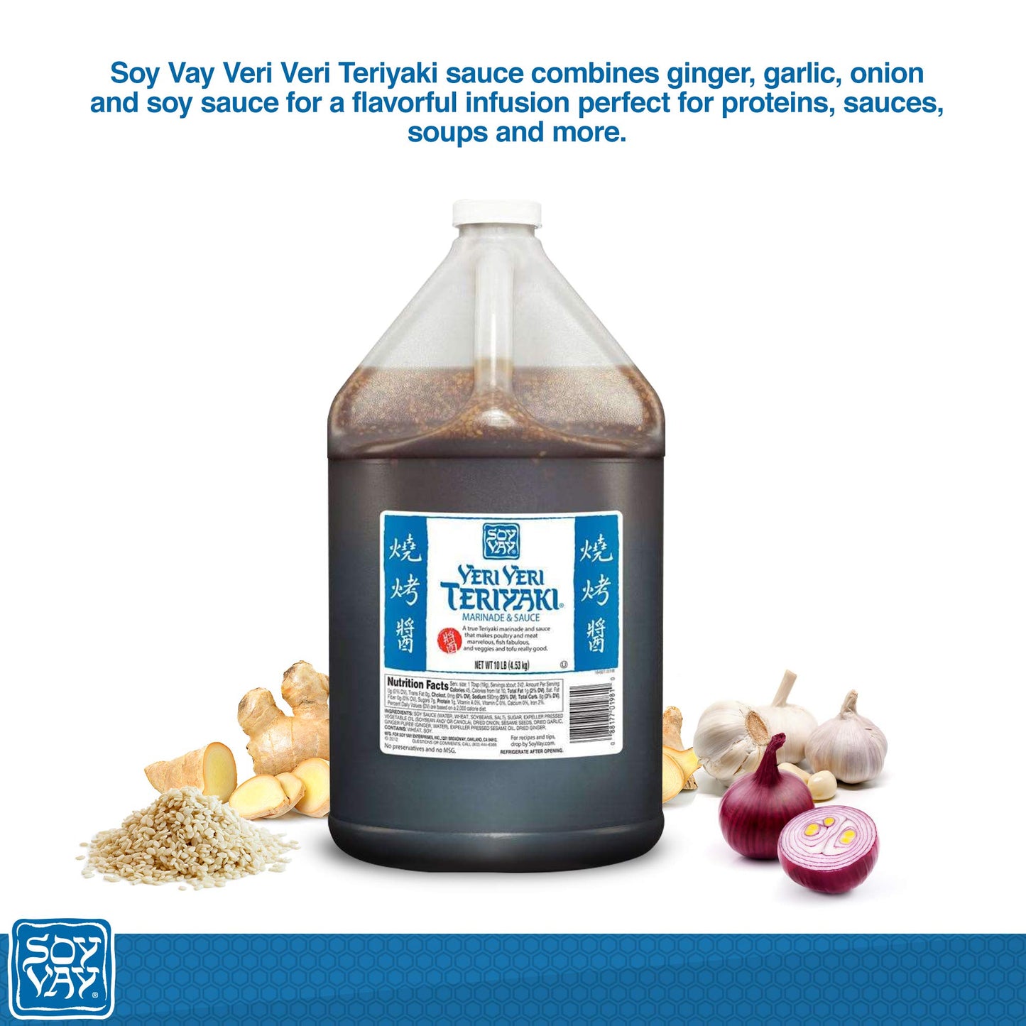 Soy Vay Veri Veri Teriyaki, 128-Ounces