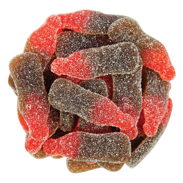 Smarty Stop Sour Cola Bottle Gummy Candy (1 Pound, Cherry)