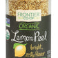 Frontier Co-Op Organic Lemon Peel, 1.70-Ounce Jar, Bright Zesty Lemon Peel For Tea, Baking, Marinades & Rubs