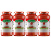 La San Marzano Tomato Basil Pasta Sauce, 24 oz, All Natural, Non-GMO, Vegan, Gluten Free, Made in Italy, Pack of 4