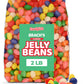 Candylish Classic Jelly Beans - Assorted Fruit Flavors - 2 LB Bulk Candy Bag - Individually Wrapped Party Favors