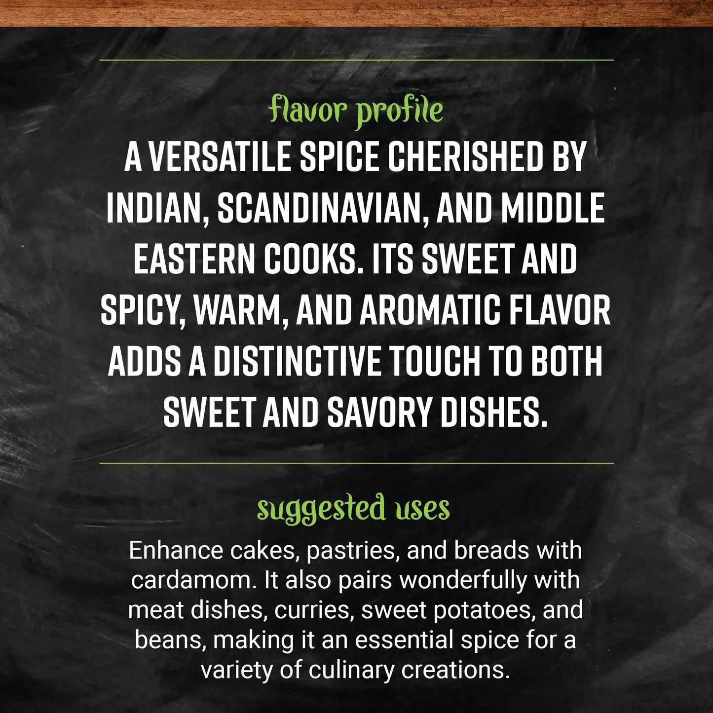 Frontier Natural Products Cardamom Seed, Og, Whole, 2.68-Ounce