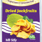 NAM HUY Dried Jackfruit Snacks, Vegan, No Added Sugar, 16 Oz