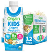 Orgain Organic Kids Nutritional Vegan Protein Shake, Vanilla - Healthy Kids Snacks, 8g Plant Protein, 3g Fiber, 23 Vitamins & Mi