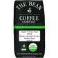 The Bean Organic Coffee Company Water Processed Decaf South America Blend, Medium Roast, Ground Coffee, 16-Ounce Bag, Café Molido Tostado Orgánico Descafeinado
