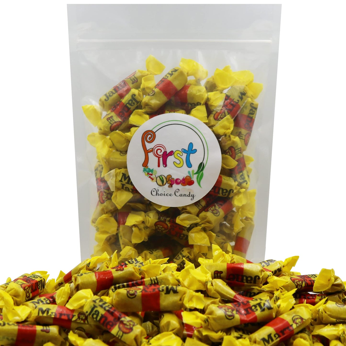 Old Fashioned Mary Jane Wrapped Taffy Candy (2 Pound)