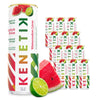 Kenetik Nootropic Ketone Drink, Caffeine & Sugar Free, Watermelon Lime, 12 Fl Oz (Pack of 12)