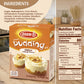 Osem Instant Pudding, Vanilla Flavor, 2.8 Oz (Pack of 6) – 80 Calories/Serving, Quick & Easy Dessert, 24 Servings Total