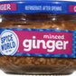 Spice World Minced Ginger - 4Oz Ginger Jar With Non-Gmo Ingredients, Perfect For Stir Fry, Marinades, & More - Ready-To-Use Seas