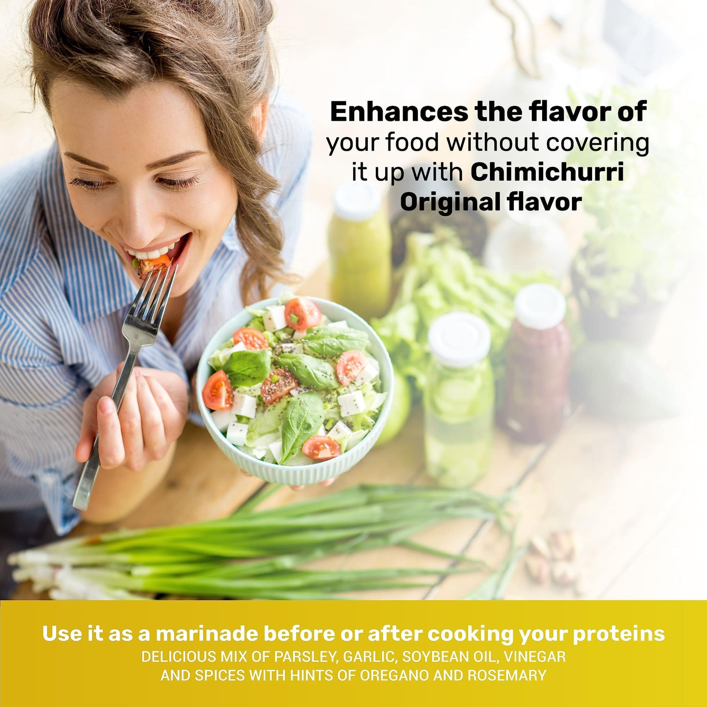 Gaucho Ranch Chimichurri Sauce Original Flavor | Chimichurri Seasoning Mix of Parsley, Garlic and Rosemary with Hints of Oregano