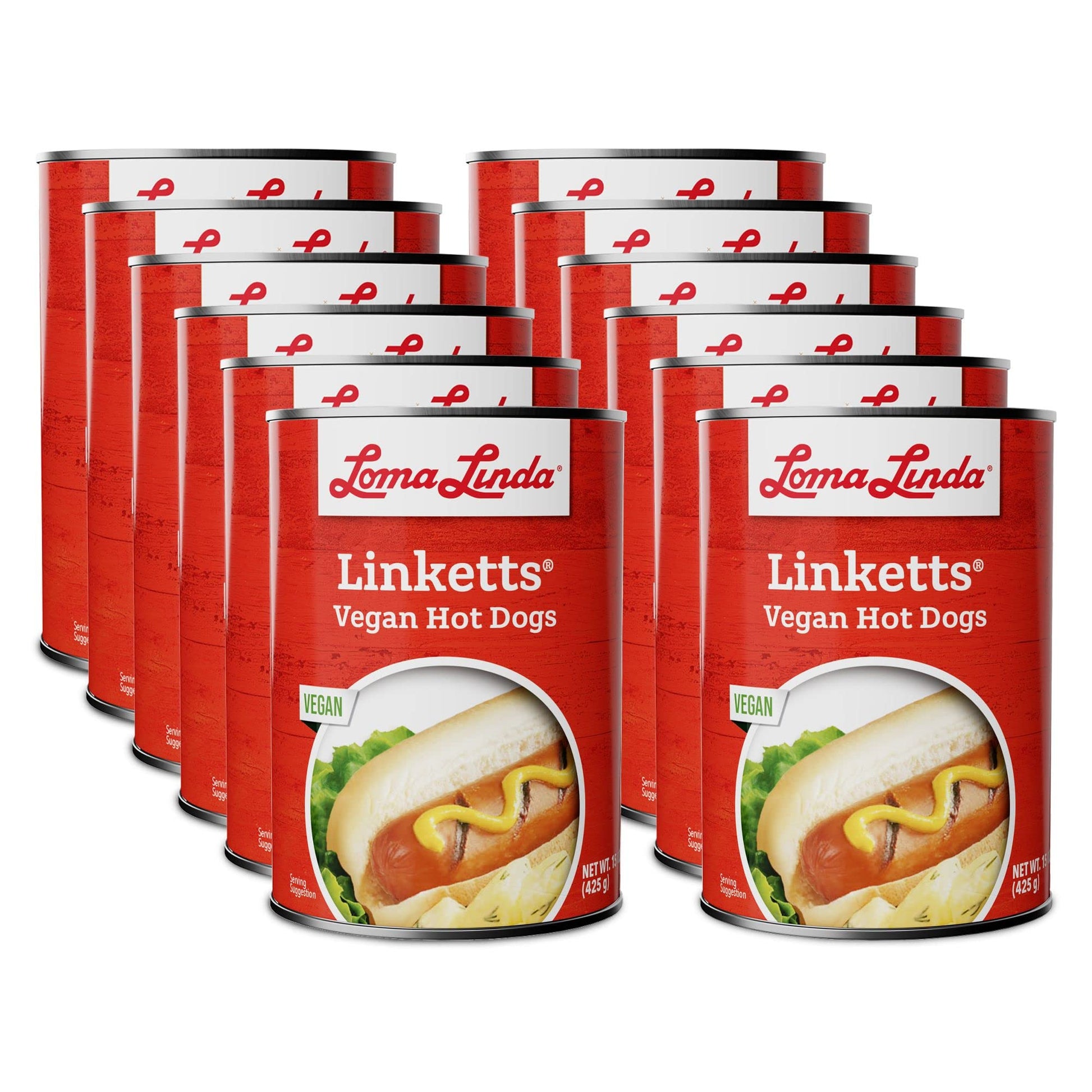Loma Linda - Plant-Based Meats (Linketts® (15 Oz.), 12 Pack)