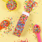 Rainbow Sprinkles For Cake Decorating, Edible Jimmy Sprinkles Bulk, Sprinkles Candy For Cake, Cupcake, Cookies, Macaron, And Ice