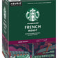 Starbucks K-Cup Pods French Roast Dark Roast Coffee 24 CT (Pack of 2)