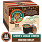 Crazy Cups Santas Sugar Cookies Decaf 22Ct