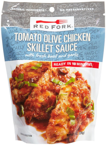 Red Fork Tomato Olive Chicken Sauce - 6 Pack