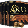 LOR Espresso Capsules, 50 Count Colombia, Compatible with LOR BARISTA & Nespresso Original Machines, Aluminum Coffee Capsules