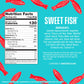 Smartsweets Sweet Fish, Low Sugar Gummy Candy (3G), Low Calorie (130), Gluten-Free -1.8Oz (Pack Of 12) Packaging May Vary