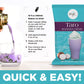 Taro Blended Crème Mix By Angel Specialty Products [3 Lb]