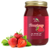Green Jay Gourmet Strawberry Jam - All-Natural Fruit Jam With Strawberries & Lemon Juice - Vegan, Gluten-Free Jam - Contains No