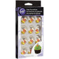 Wilton 710-0131 Halloween Royal Icing Decorations with Candy Corn