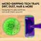 Reusable Floor Mop Pads - Swiffer Wet Jet Compatible Refills 4 Pack - Machine Washable, 12-Inch Microfiber Mop Swiffer Wet Pads