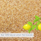 Its Delish Gourmet Granulated Lemon Peel - 40 OZ Jumbo Container - 100% Natural, Kosher, Vegan, Great for Tea, Cooking, Baking