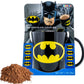 Galerie DC Comics Batman Jumbo Mug Gift Set with Hot Chocolate Mix, Christmas Coffee Cup and Cocoa Powder, 1 Ounce