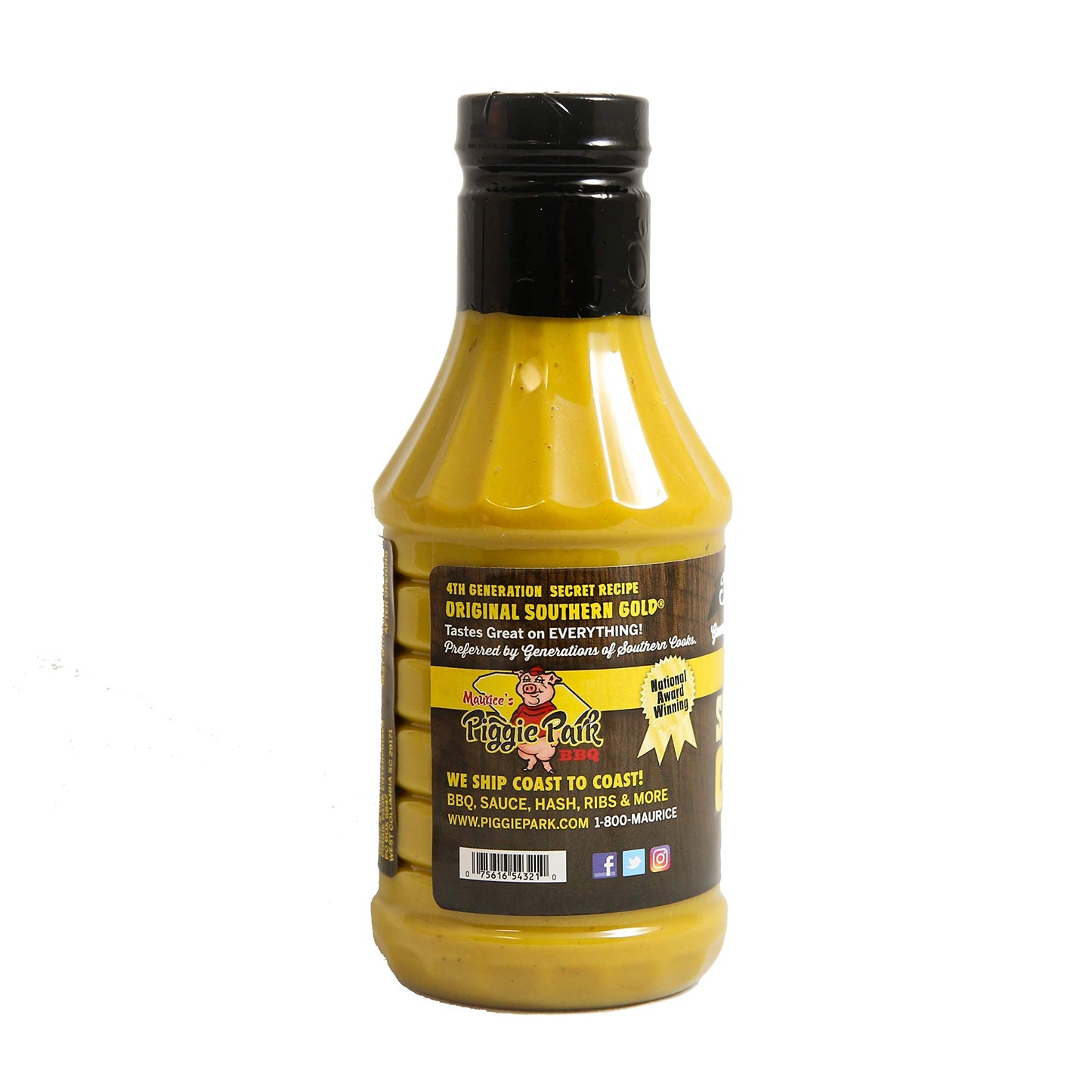Maurice'S Southern Gold Bbq Sauce, Original 18 Oz (Pack Of 3)