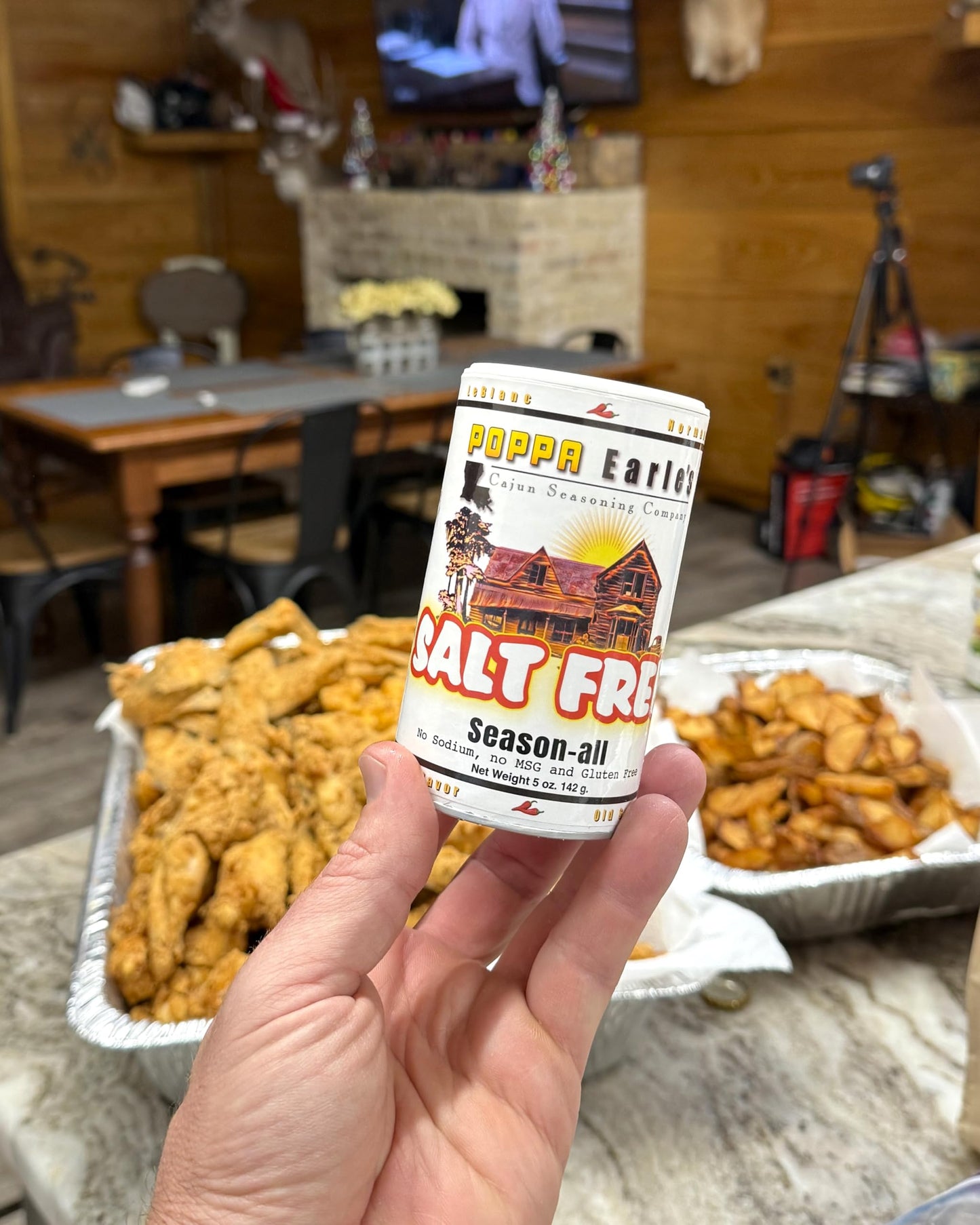 Poppa Earles Salt Free Season-All 8Oz (Cajun Seasoning Company) No Sodium, Gluten Free & No Msg, All Purpose Seasoning, Sugar Fr