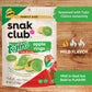 Snak Club Tajin Apple Rings, Sweet & Tasty Gummy Snacks, 11Oz Family Size, Resealable Bag, 6 Count