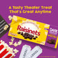 Raisinets, Dark Chocolate Covered California Raisins, Movie Theater Candy Box, 3.1 Oz Each, Bulk 15 Pack