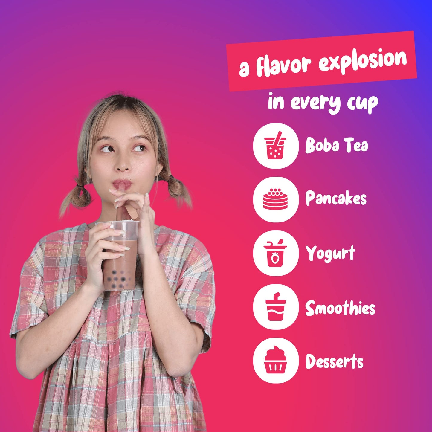 LOCCA Blueberry Popping Boba Pearls, 17 Oz (Pack of 1), Real Fruit Juice, Perfect for Bubble Tea Kits