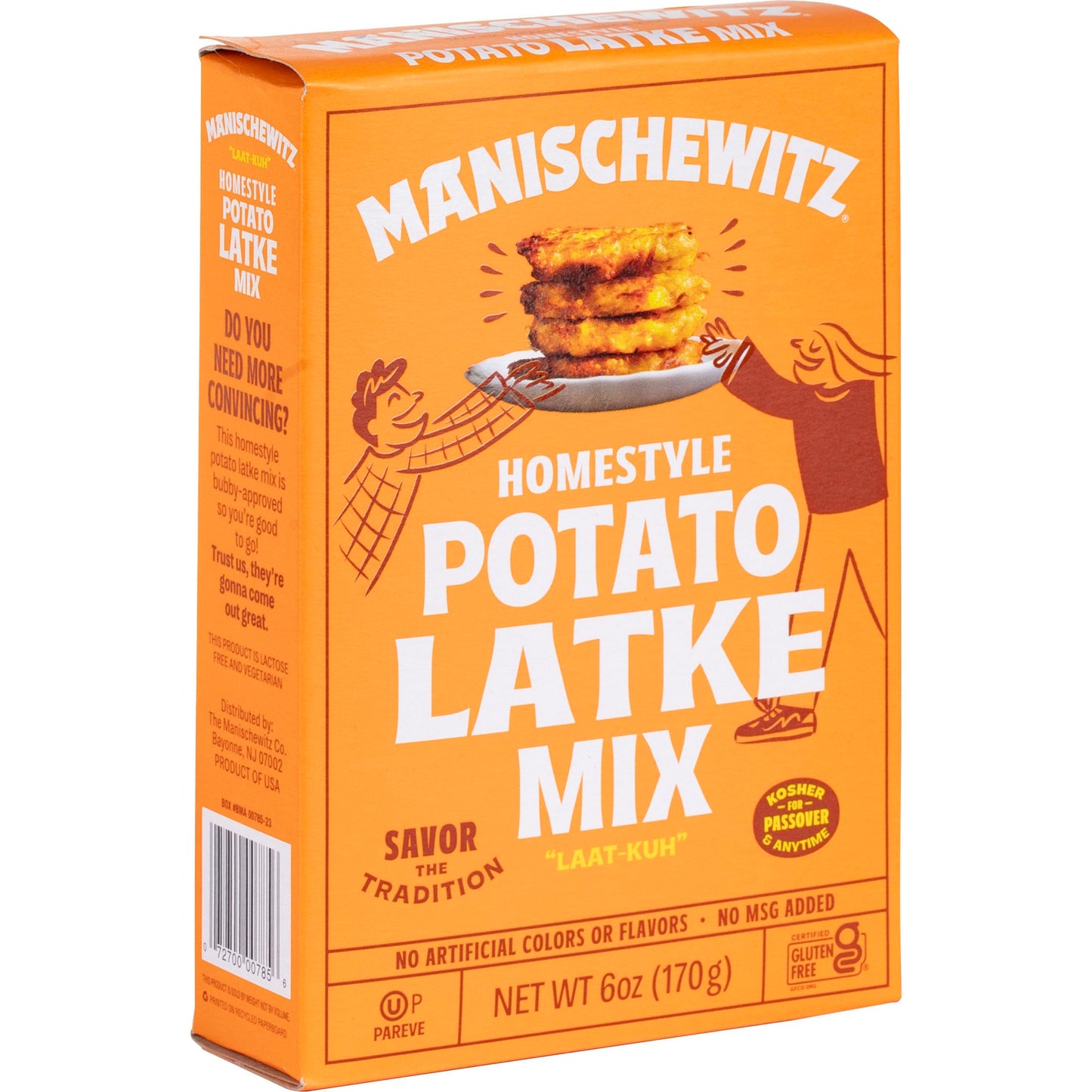 Manischewitz Potato Latke Mix, Home-style, 6 oz