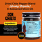 Don Chilio Smoky Salsa Macha Chili Oil, 5 oz. - Guajillo & Chipotle - Delicious Smoky Flavor Mexican Chili Oil in 100% Olive Oil