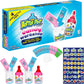 Baby Bottle Pop Candy Workshop - Candy Making Kit For Kids - 4 Count Lollipops w/Powdered Sugar Dip in Assorted Fruity Candy Fla