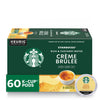 Starbucks K-Cup Coffee Pods, Crème Brûlée Flavored Coffee, Naturally Flavored, 100% Arabica, 6 Boxes (60 Pods Total)