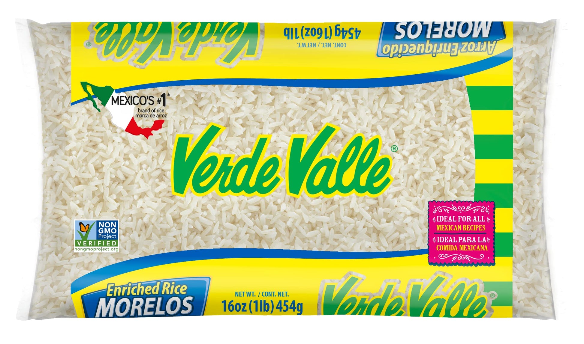 Verde Valle Morelos Rice 1 Lb (Pack Of 1)