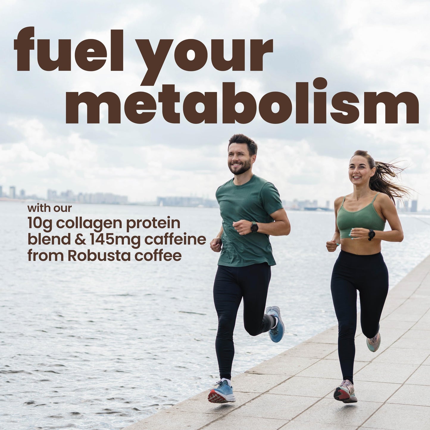 Rapid Fire Protein Coffee, Hazelnut Flavor, 10g Protein, Medium Roast, 7.93 Ounce