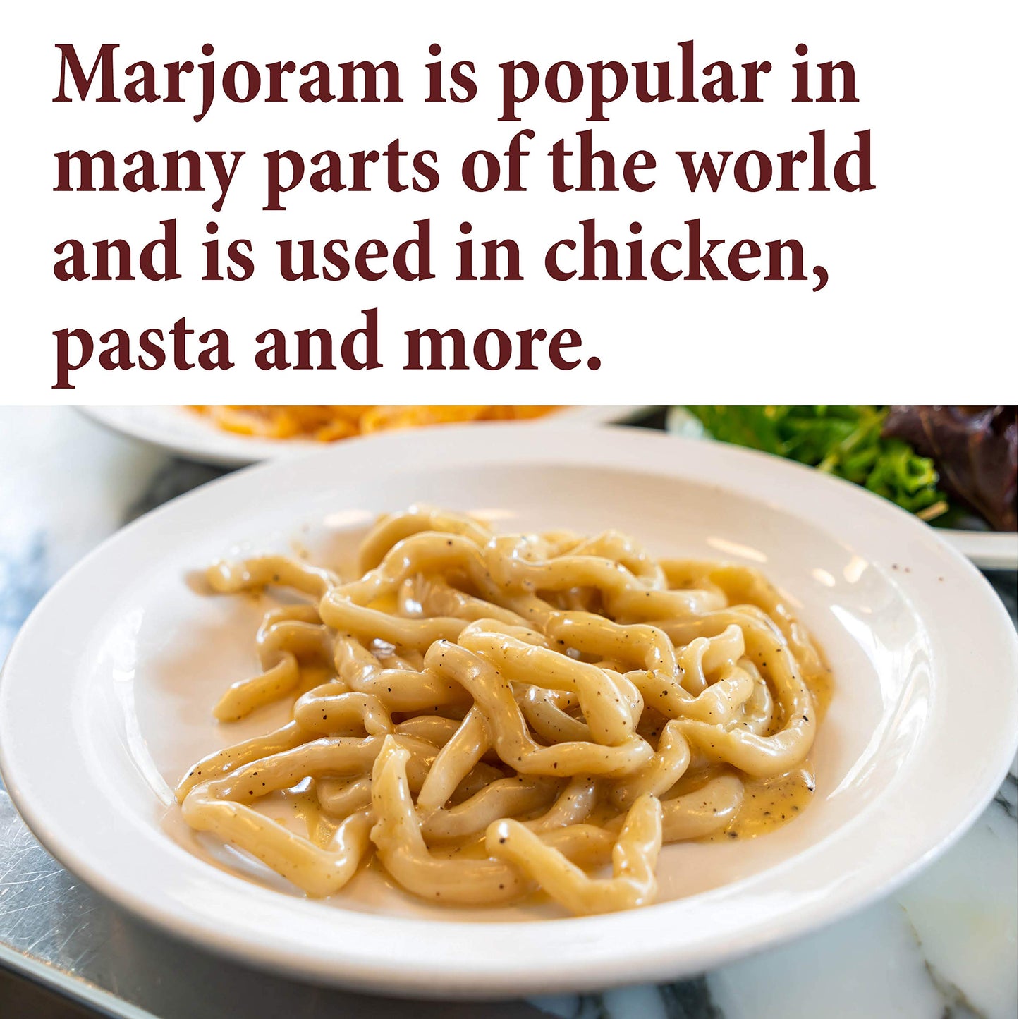 The Spice Way Marjoram Leaves - (2 Oz) Pure Ground Dried Leaf