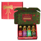 Mini Hot Sauce Gift Set by Tabaero  Holiday Gift Box with Sriracha Honey  Sweet and Spicy  Key Lime and XXX Flavors  4-Pack  1.7oz Hot Sauce Bottles  All Natural  Gluten Free  Low Sodium  Kosher  Made in the USA