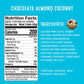 simplyFUEL Whole Food Protein Balls - Chocolate Almond Coconut Snacks, 8g Protein, Gluten Free, 12 Count Pack