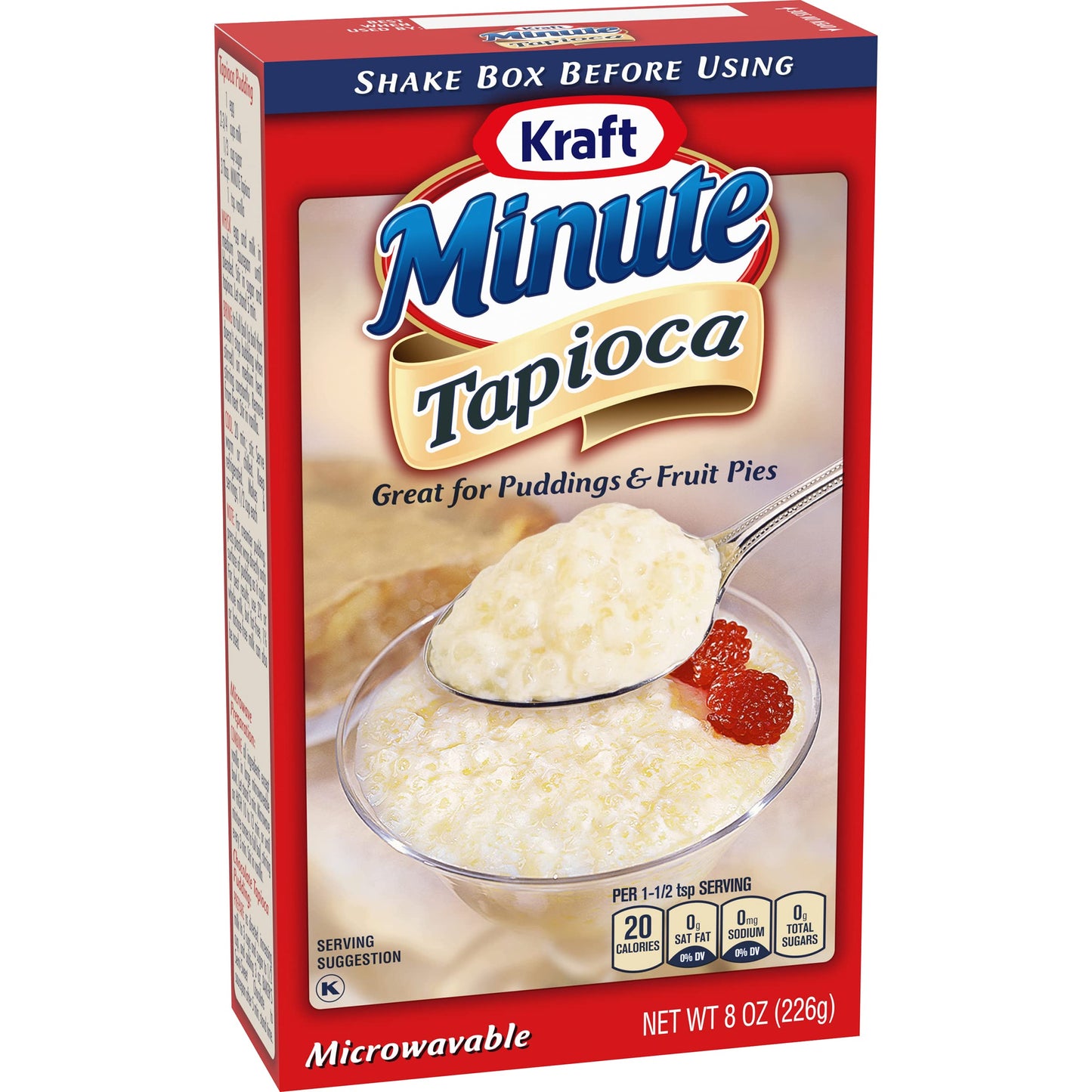 Kraft Minute Tapioca, 8-Ounce Units (Pack of 12)